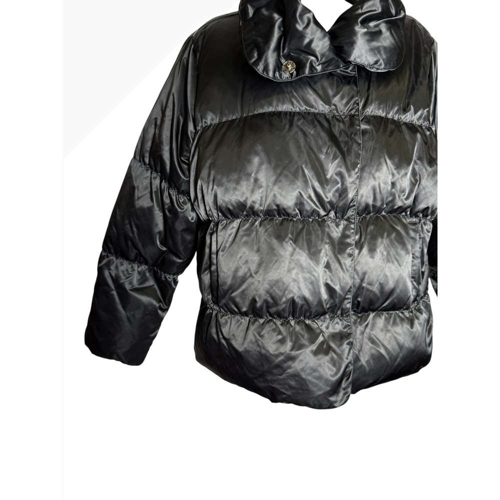 Old Navyβ Black Puffer Coat Size XL Women's Jacket Winter PERFECT π€π€π€ - Picture 6 of 14